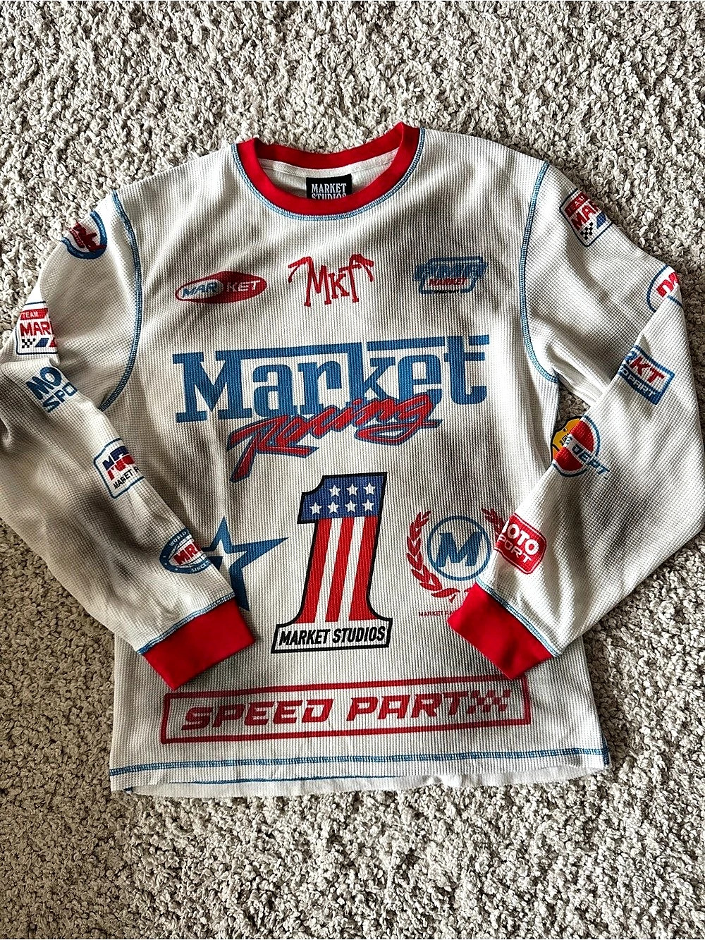 Market Studios Racing Graphic Long Sleeve Jersey